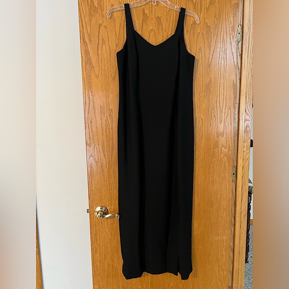 Black long dress